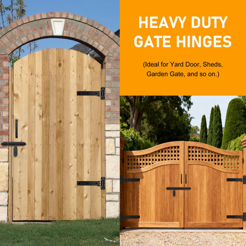 Weigreat 13-inch hinge with built-in ball bearings for smooth operation.