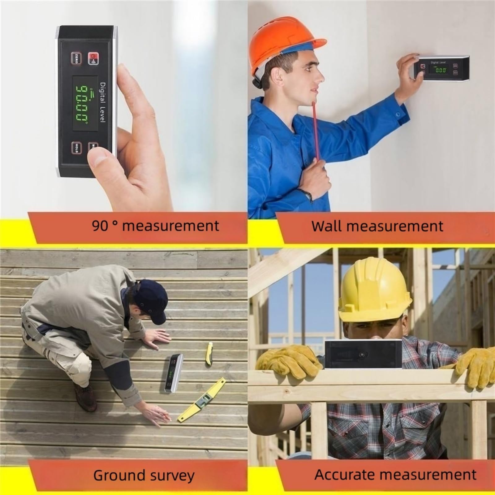 Weikani Inclinometer converts angles to multiple units for versatility.