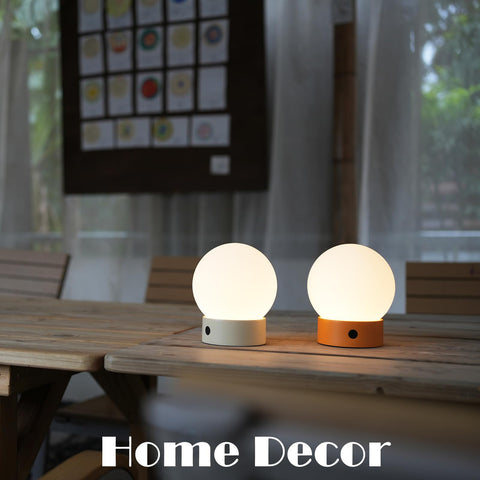 WEILAILUX battery-powered lamp with dimming for customizable mood lighting.
