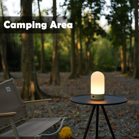 WEILAILUX compact green lamp ideal for small desks and nightstands.