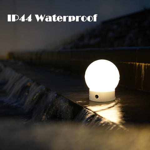WEILAILUX patio friendly light adds ambient glow outdoors.
