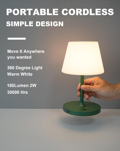 WEILAILUX table lamp touch-dimmable base for easy brightness control