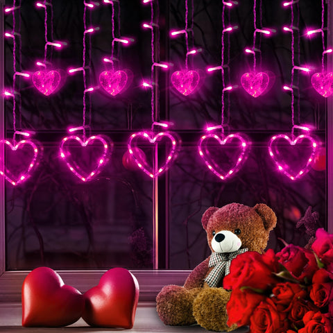 Weillsnow indoor outdoor valentine decoration light for homes, parties, and venues.
