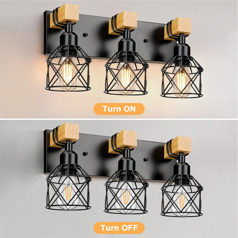 Weiyanfnr wall sconce with E26 socket ready for bulbs installation