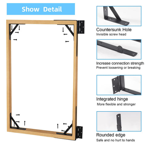 WEKIS gate bar providing extra rigidity and alignment