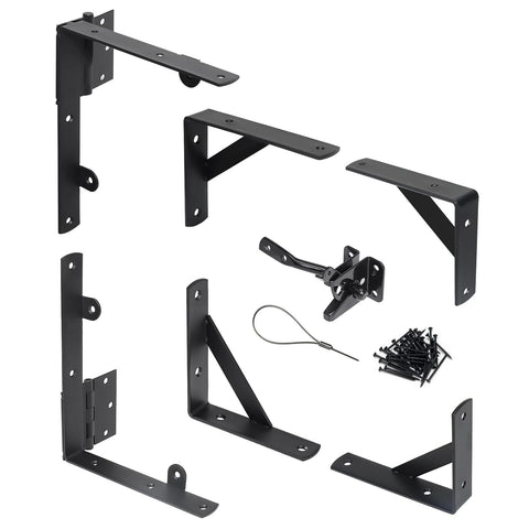 WEKIS gate corner brace—heavy-duty visual for anti-sag support and rust resistance