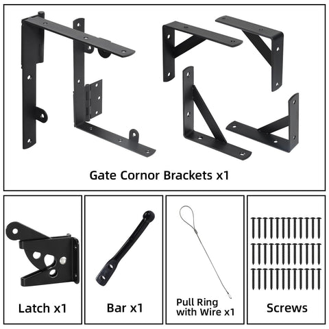 WEKIS gate latch ensuring secure operation for outdoor gates