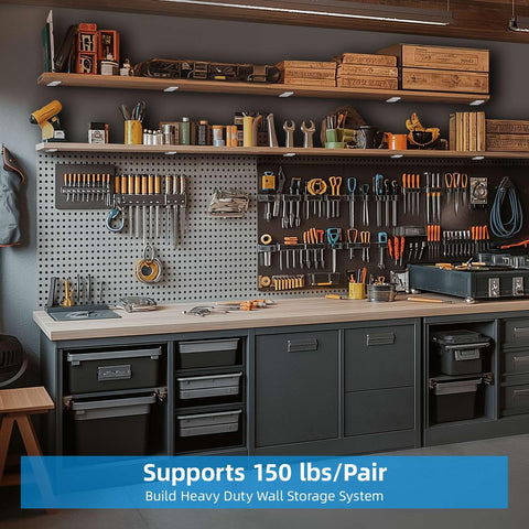 WEKIS installation kit showing screws and anchors for quick setup