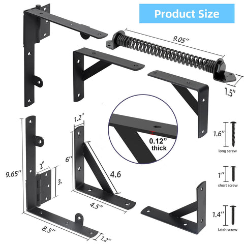 WEKIS self-closing spring in action helps gates close automatically