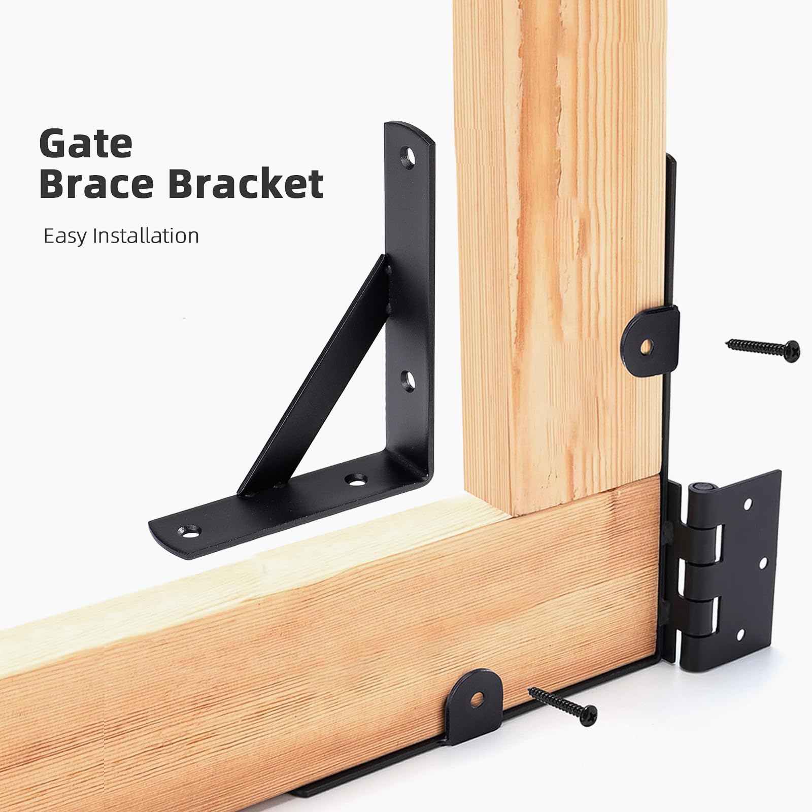 WEKIS self-locking gate latch with pull ring for secure closure