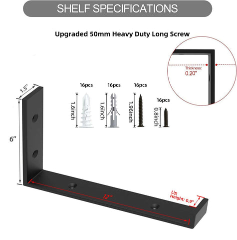 WEKIS 90-degree design keeps shelves level and stable