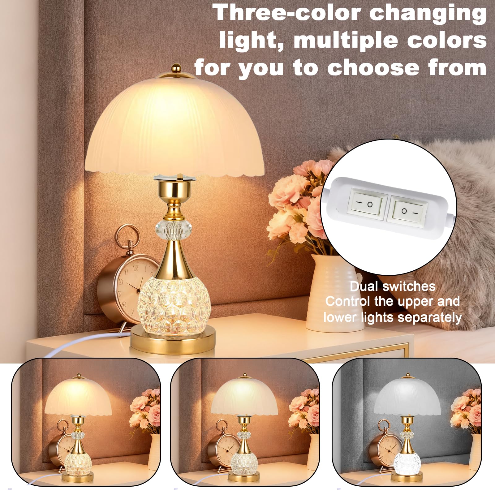 WELAISA bedside decorative lamp complements modern interiors