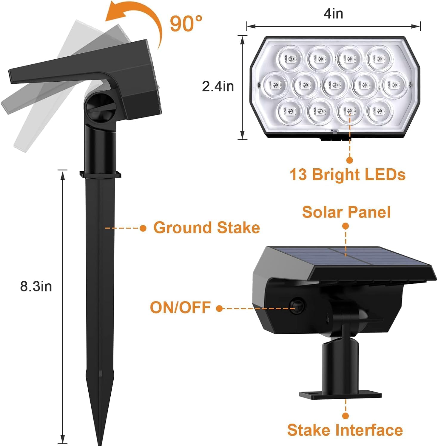 Welalo energy-saving solar garden lights brighten paths while reducing electricity use.