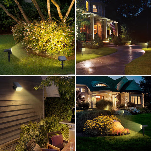 WELALO solar spot light with three modes for flexible use