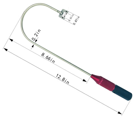 Welangle J Tool Thumb Turn Bypass Tool in multipurpose use scene for locksmith contexts.