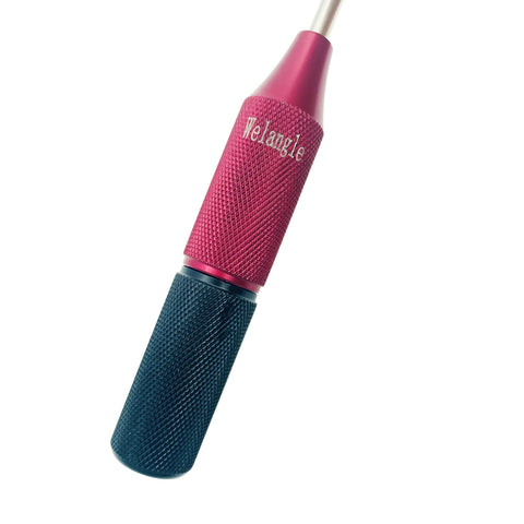 Welangle J Tool Thumb Turn Bypass Tool in a professional-use scenario with precise handling.