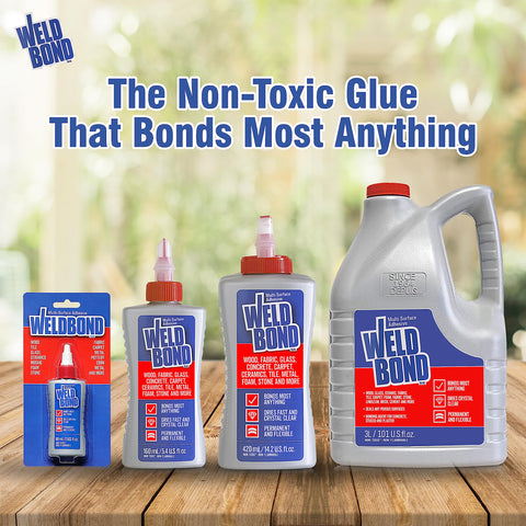 EcoLogo certified Weldbond with low VOCs and no formaldehyde.