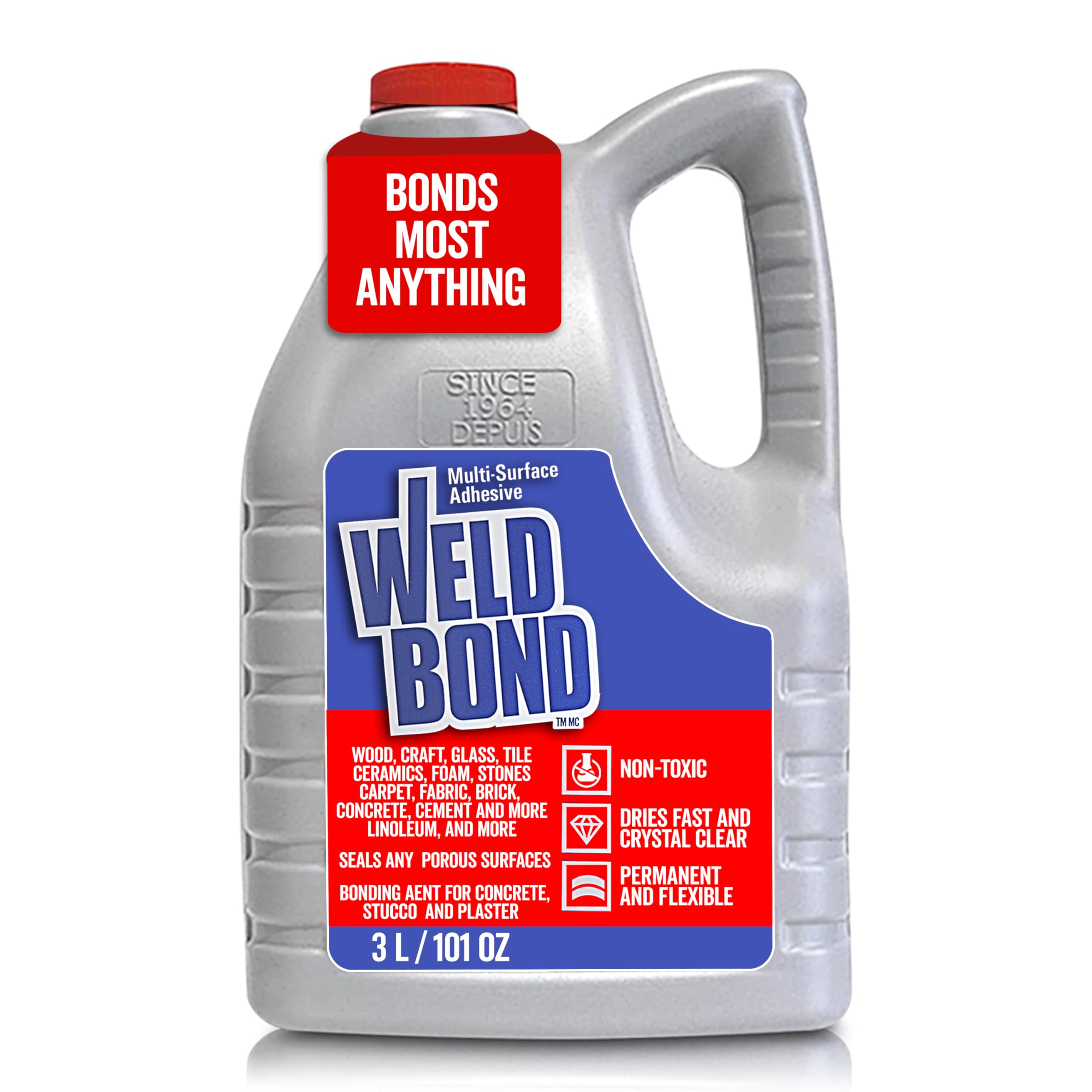 Weldbond suitable for school projects and home crafts.