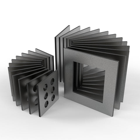 WelderElite 14g steel coupon pack highlights durable plates for versatile welding practice.