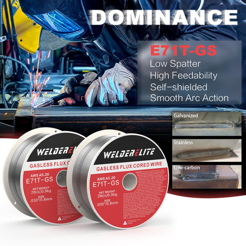 WelderElite demonstrates arc stability and reduced spatter for cleaner welds.