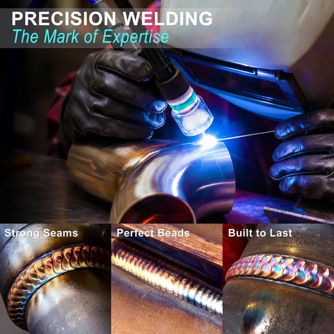 WelderElite WL20 blue tungsten for quick model identification and easy setup.