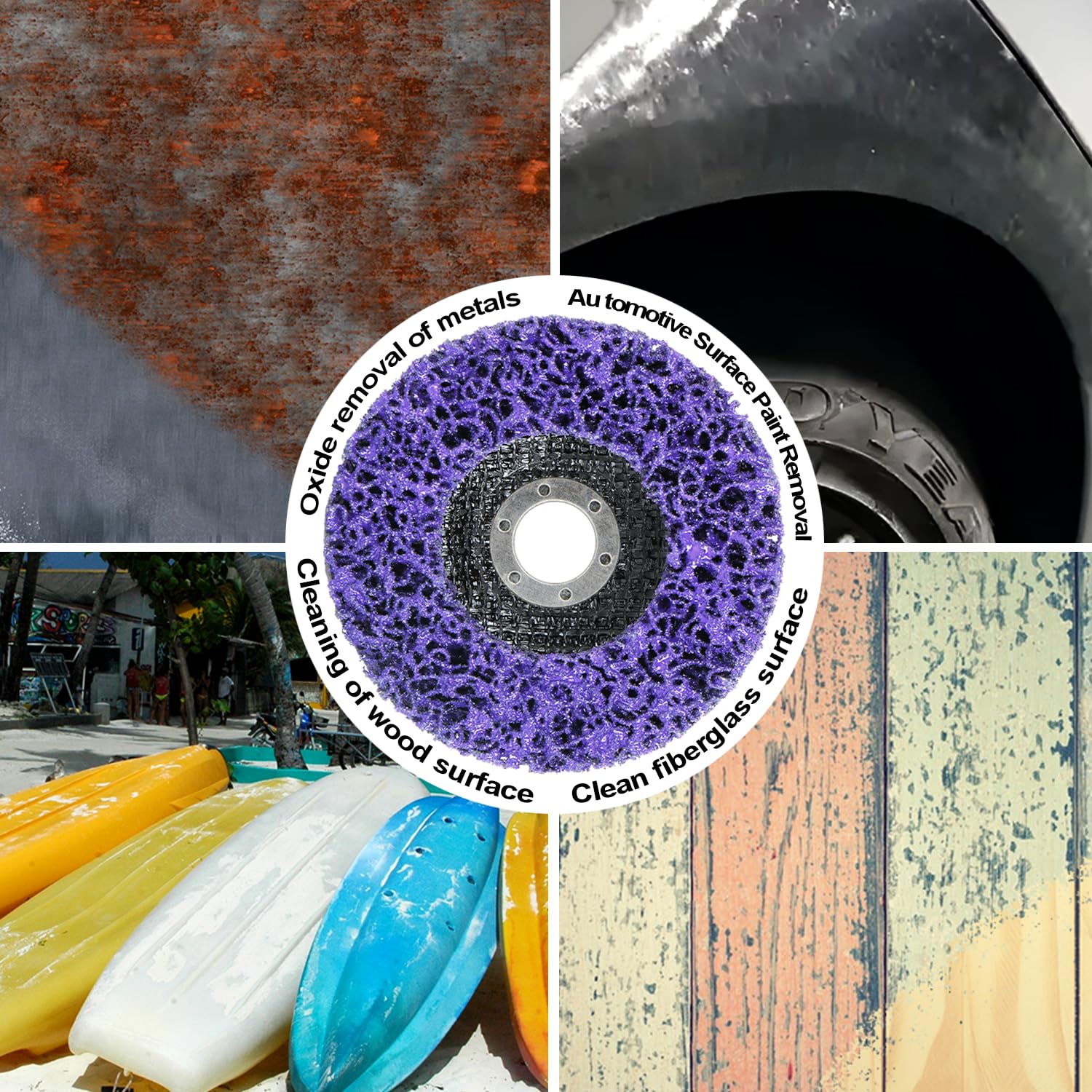 WelderElite silicon carbide abrasive strip-disc delivers durable stripping performance.