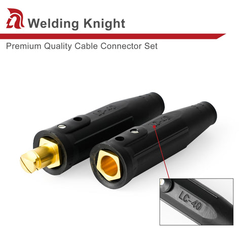 Welding Knight LC40 ideal for stick, MIG, and TIG welding setups.
