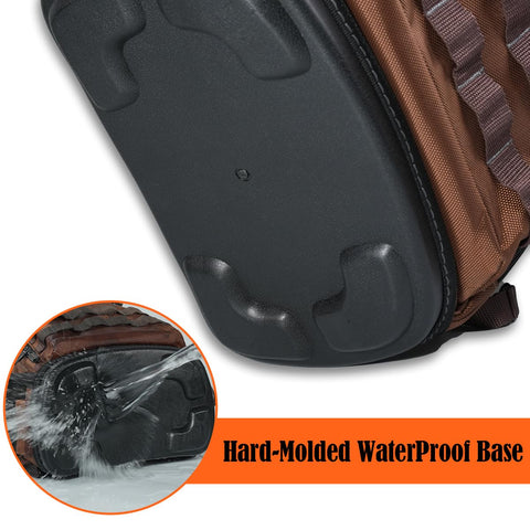 WELKINLAND 45L capacity backpack holds essential tools for longer shifts.