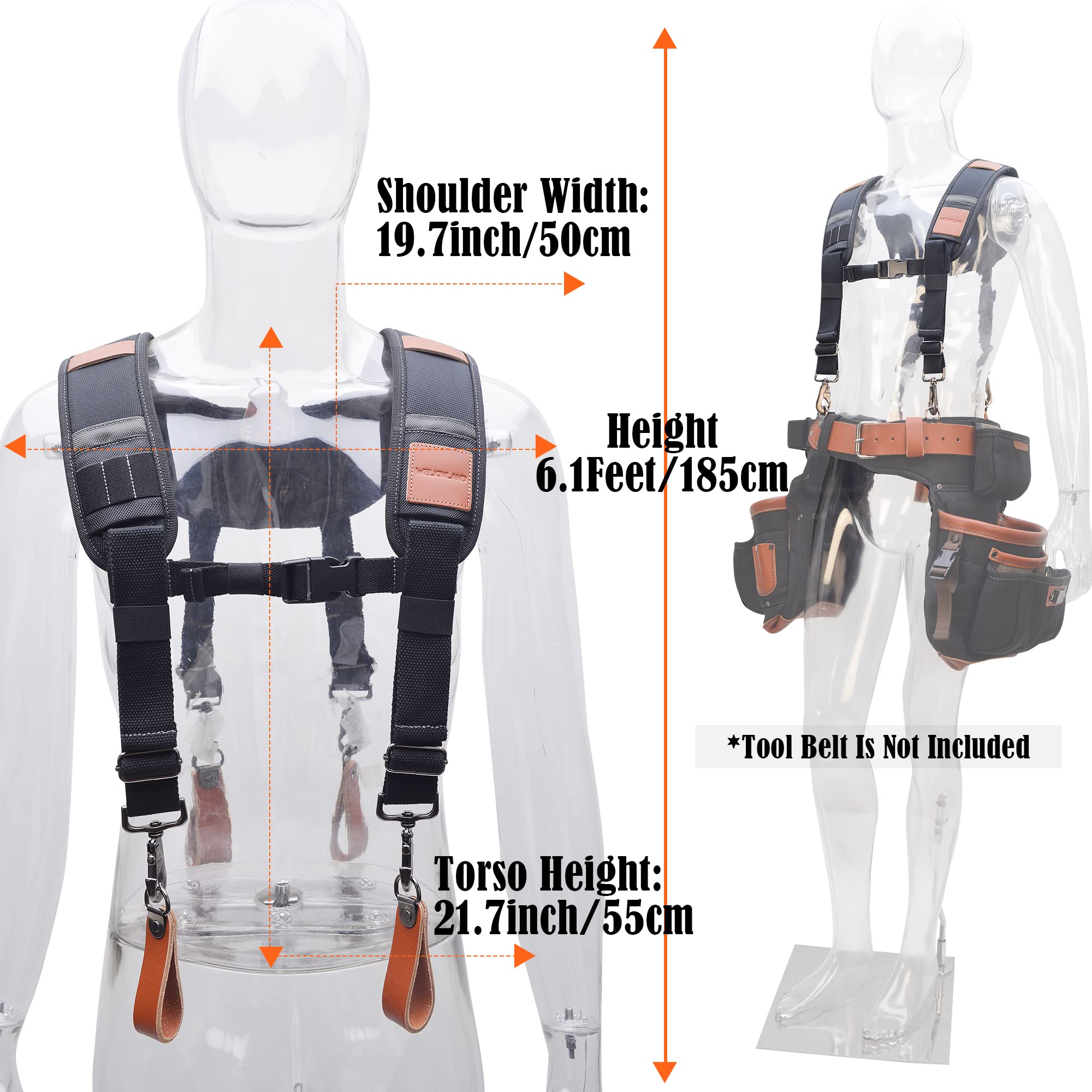 WELKINLAND quick-access clip and pouch setup in a real work scenario