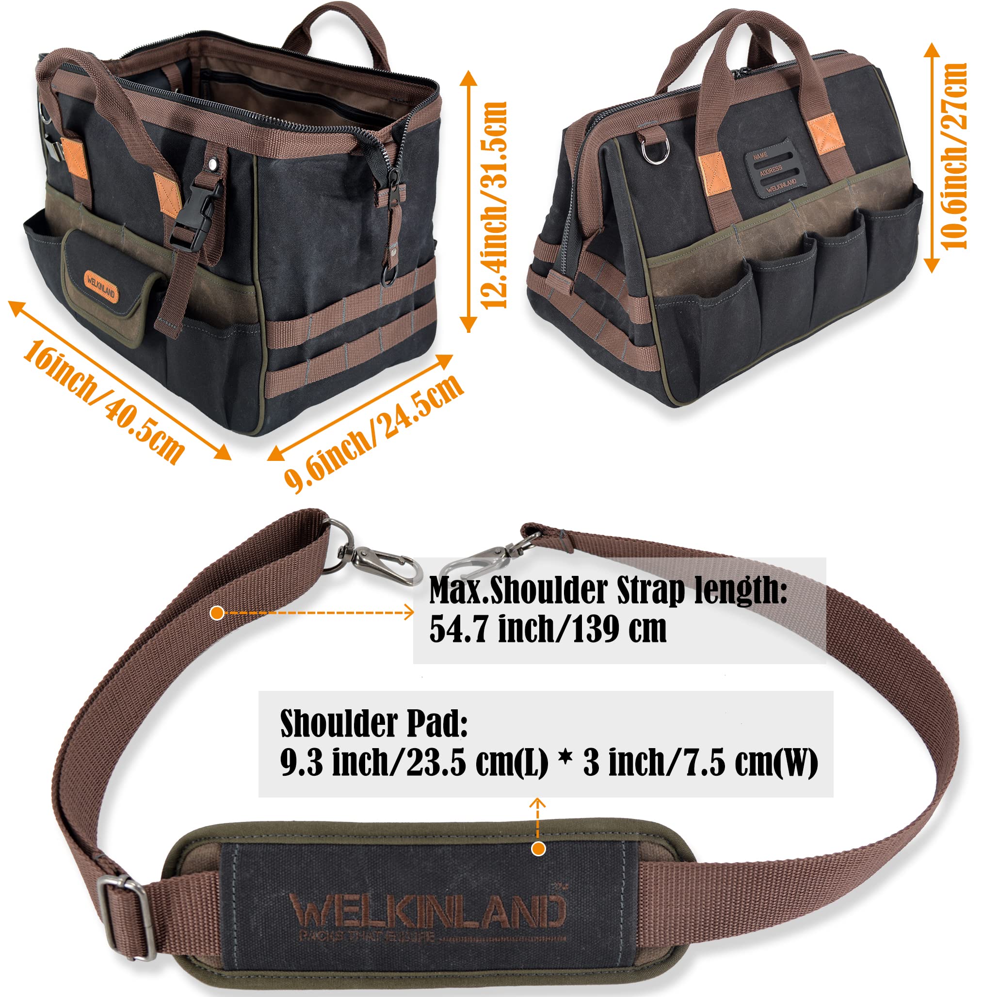 Welkinland electrician HVAC pros stay organized on site.