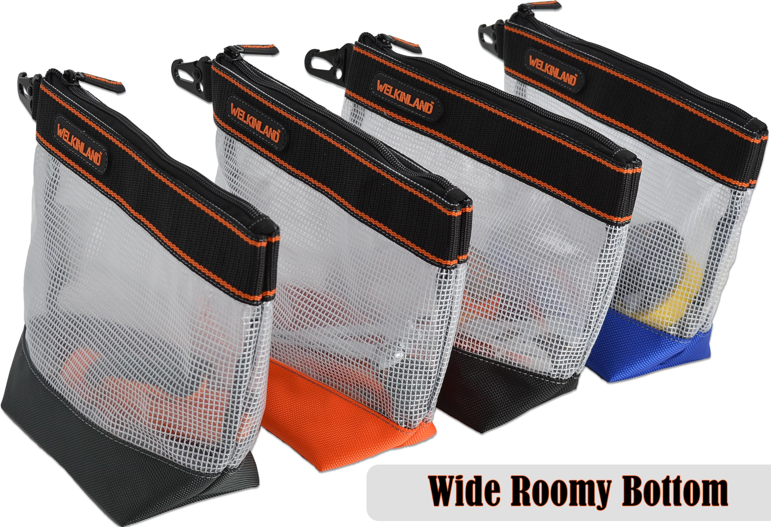 Welkinland grey pouch helps keep compact parts accessible during repairs.