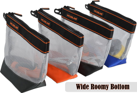Welkinland grey pouch helps keep compact parts accessible during repairs.