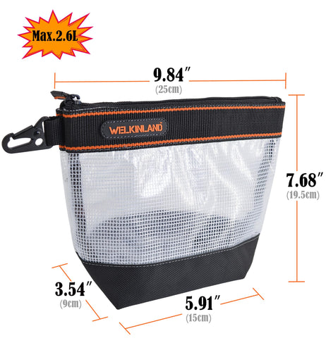 Welkinland orange pouch color-coded for faster task setup and workflow.