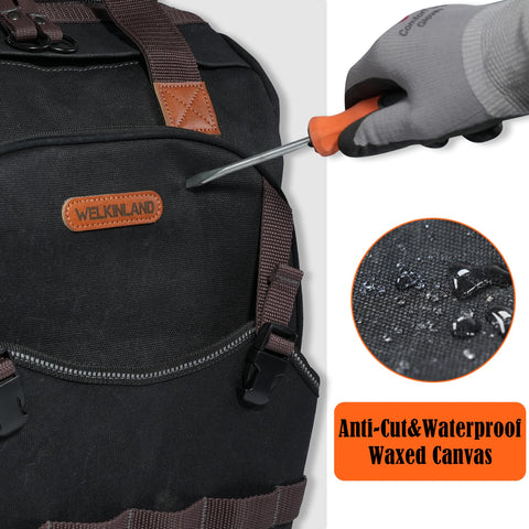 Welkinland padded shoulder straps provide comfortable carrying during long shifts.