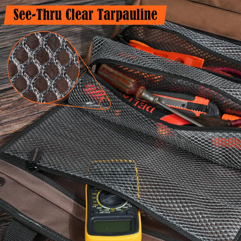 Welkinland tool roll providing 15L capacity for organized gear.