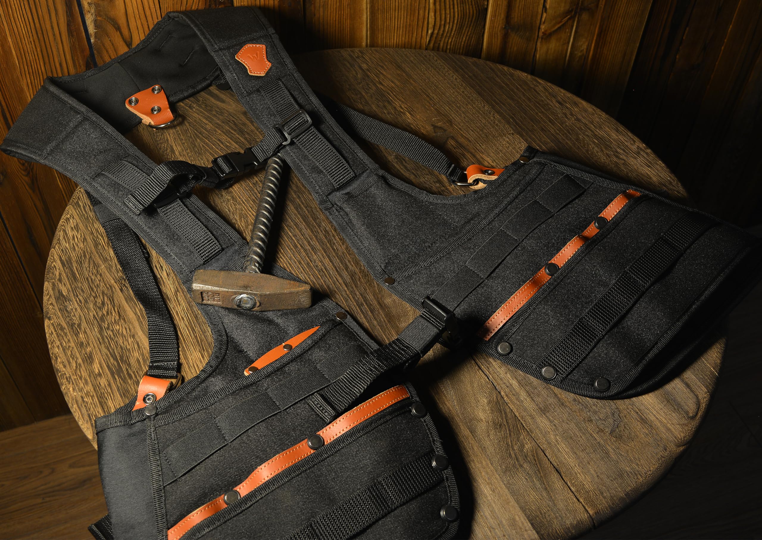 Welkinland Top-G vest back view showing breathable design for all-day comfort