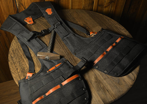 Welkinland Top-G vest back view showing breathable design for all-day comfort