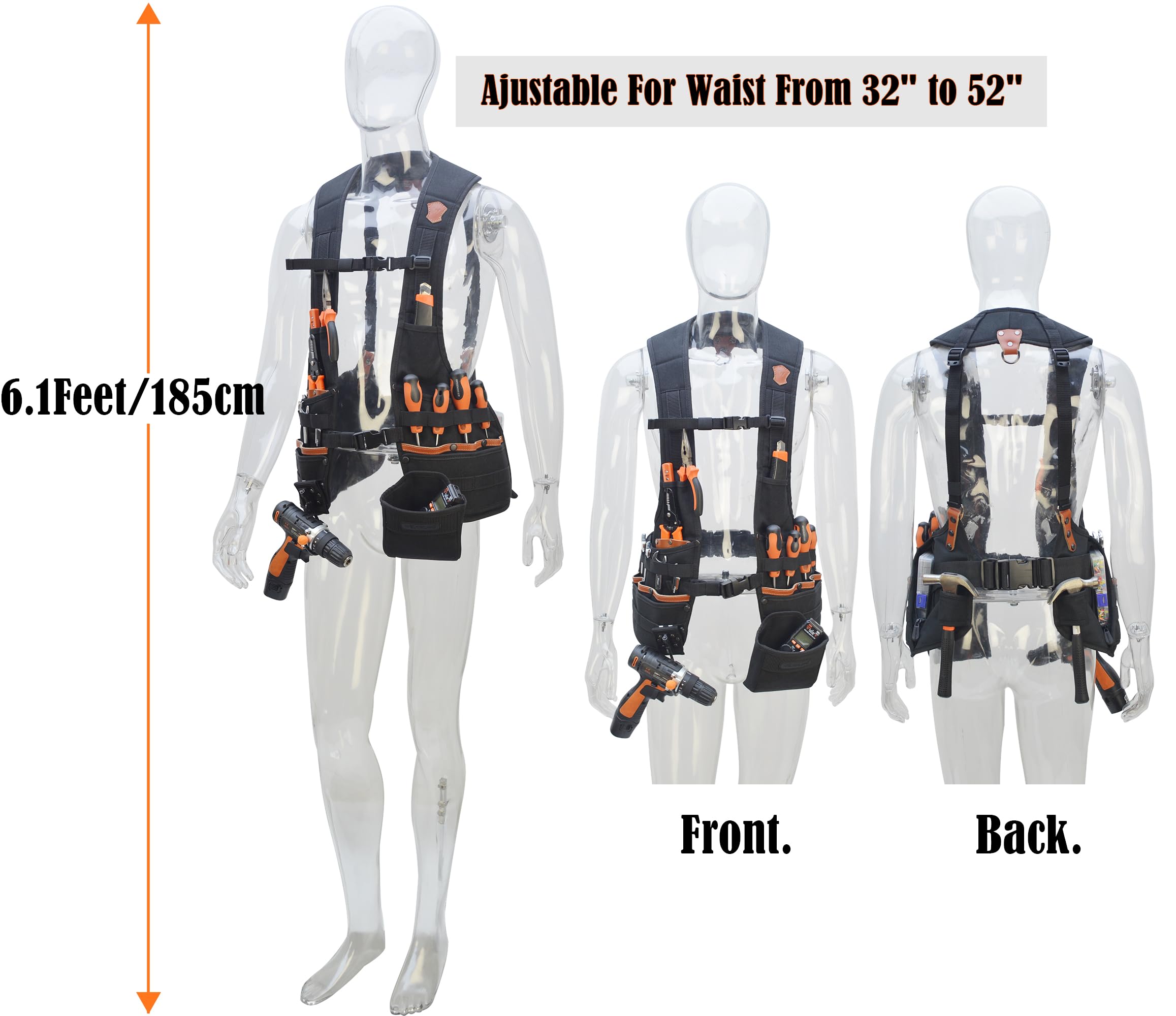 Welkinland Top-G vest buffalo leather durability for demanding jobs