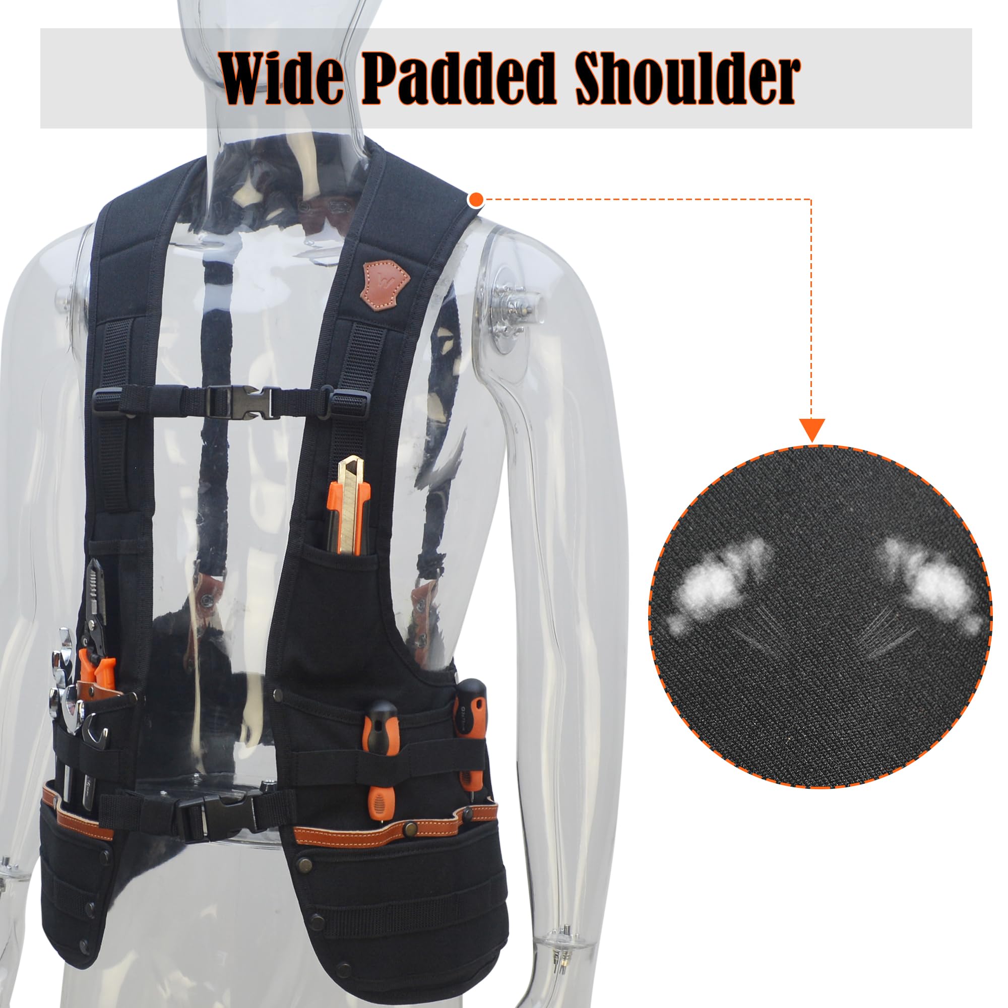 Welkinland Top-G vest MOLLE straps enable quick pouch additions