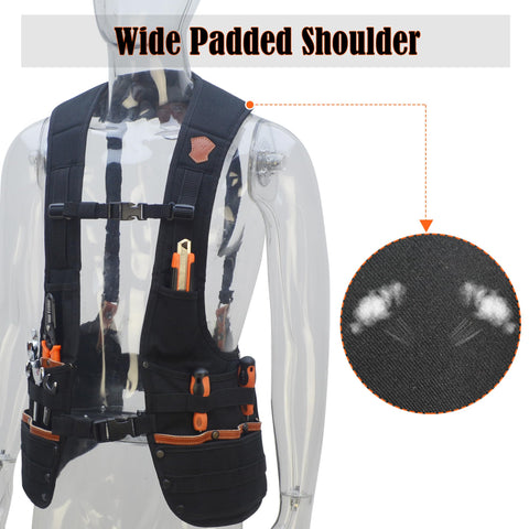 Welkinland Top-G vest MOLLE straps enable quick pouch additions