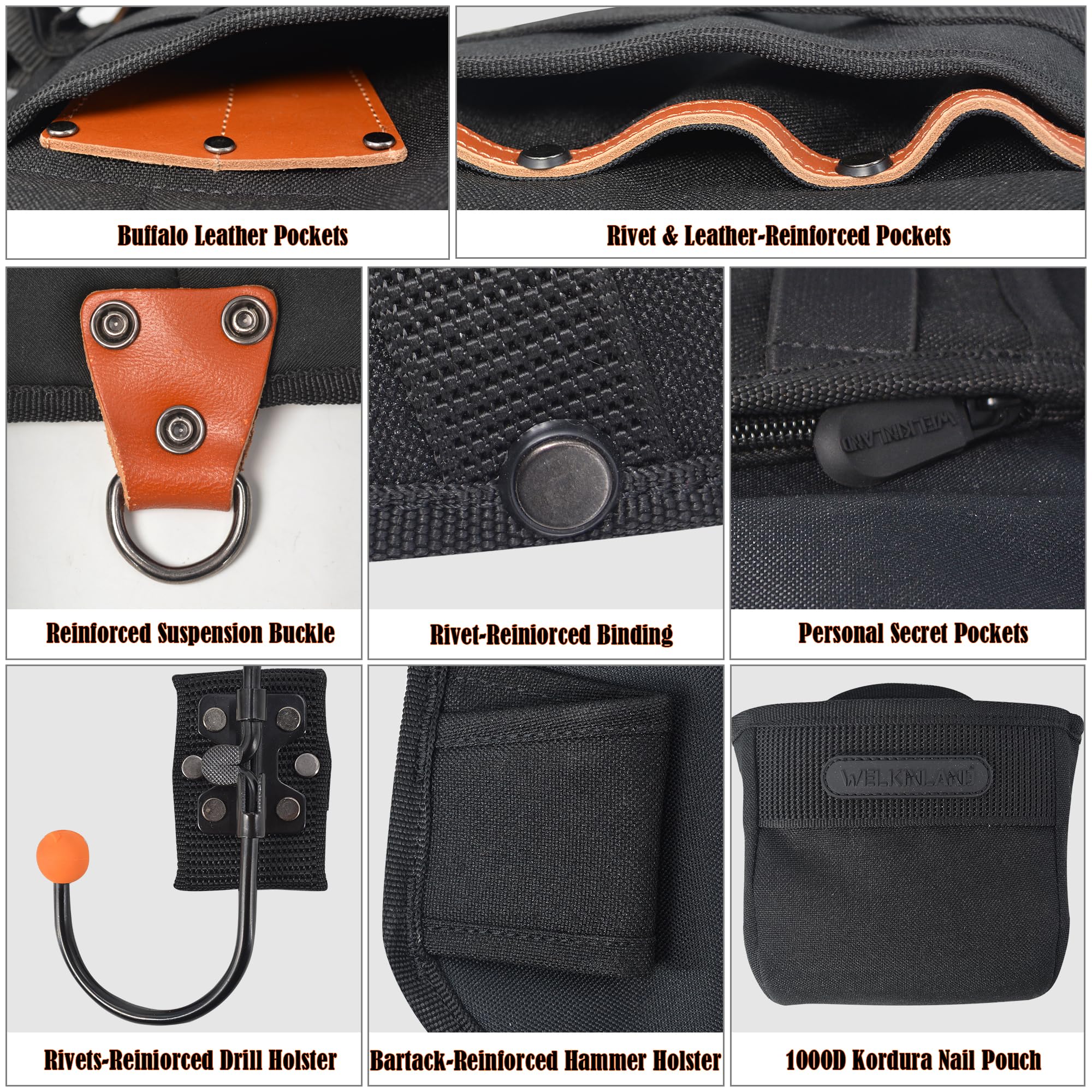 Welkinland Top-G vest padded shoulders reduce fatigue during long tasks