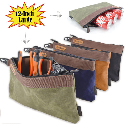 Welkinland waterproof pouch endures outdoor work and protects contents