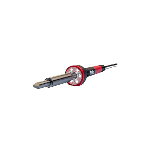 Weller WLIR8012A LED halo ring illuminates the soldering area for precise joints.