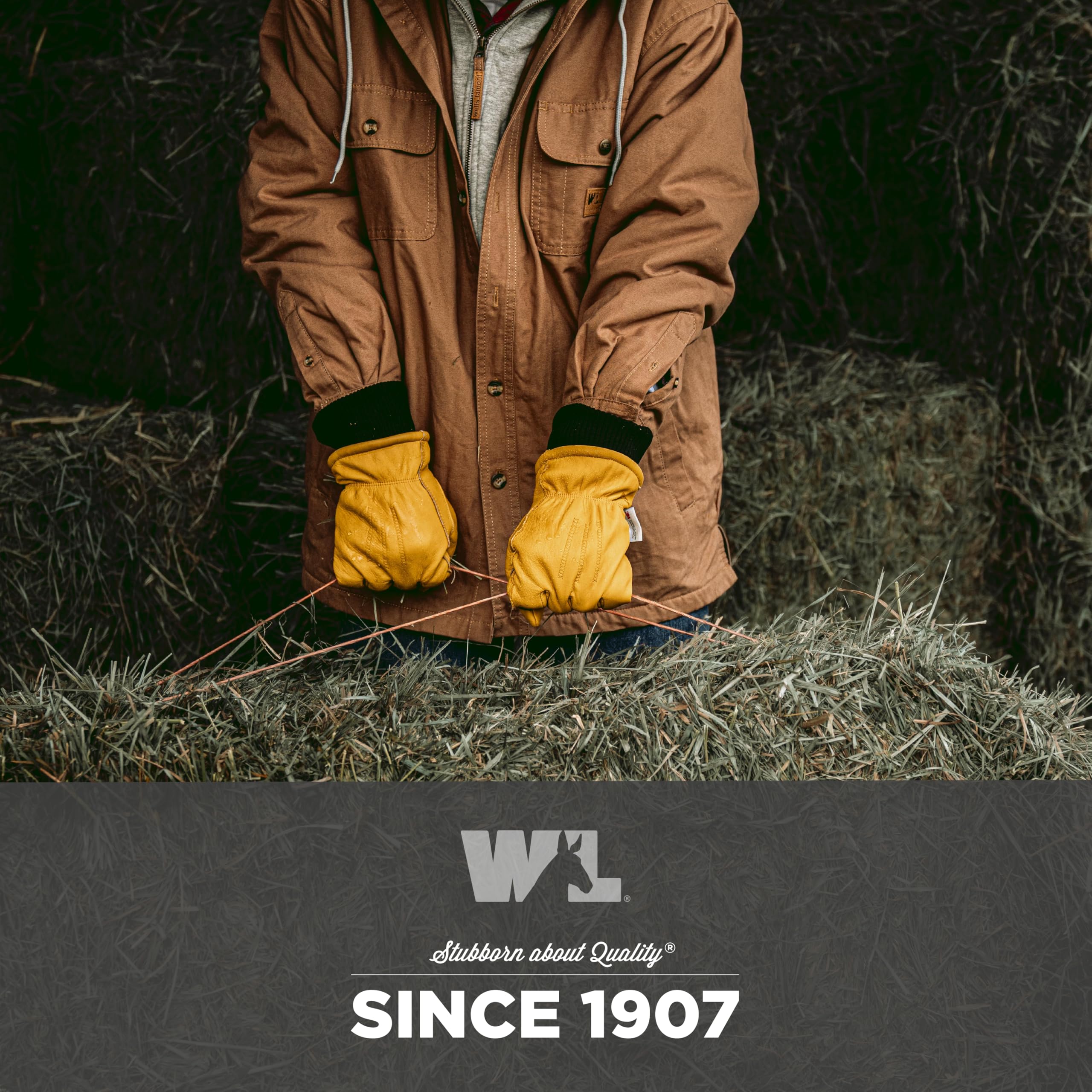 Wells Lamont HydraHyde gloves — XL size for a roomy, secure fit.