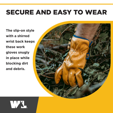 Wells Lamont HydraHyde Gunn-cut Keystone-thumb design boosts comfort and dexterity.
