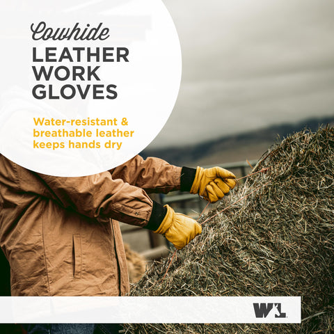 Wells Lamont HydraHyde gloves — warmth from 3M Thinsulate for cold conditions.