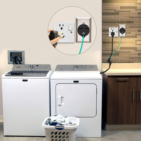 WELLUCK 1.5 ft cord enables easy reach and quick installation
