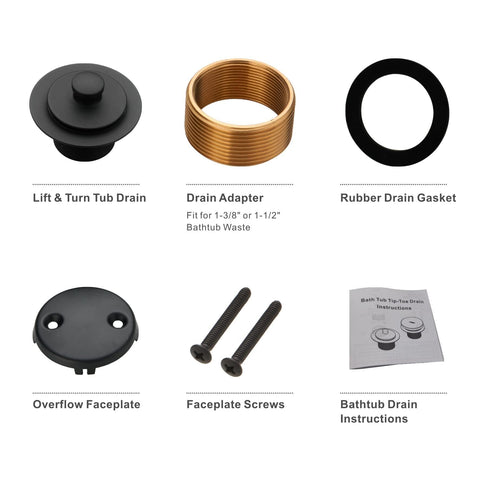 WELLUP included washers and screws for quick installation