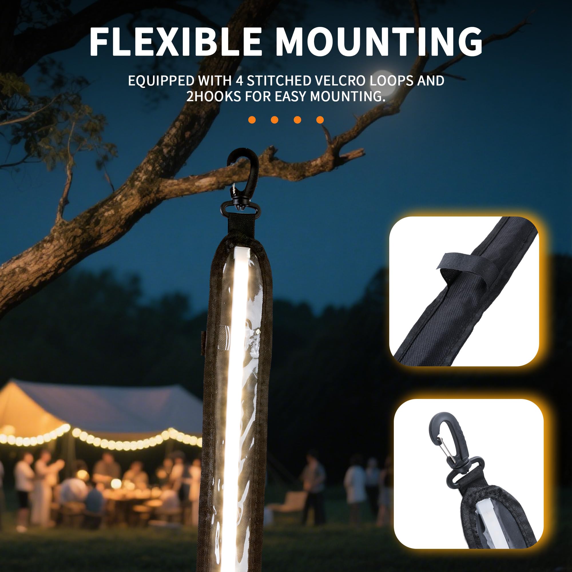Welmotive 5m car cable powers the light from a vehicle.