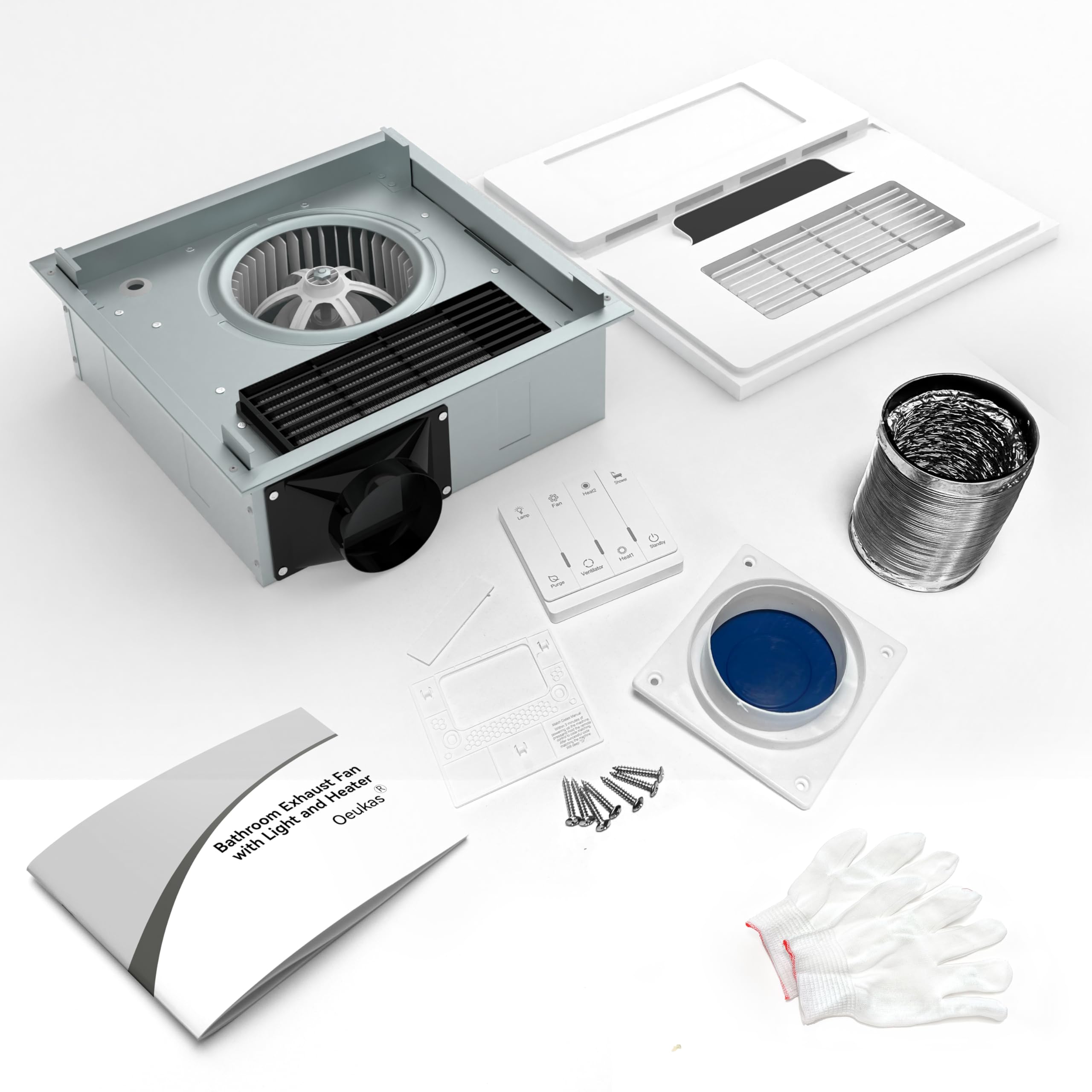 Welnek 13-8-inch grille complements unit design and airflow
